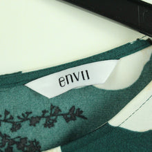 Laden Sie das Bild in den Galerie-Viewer, Second Hand ENVII Kleid Gr. XS grün mehrfarbig geblümt (*)