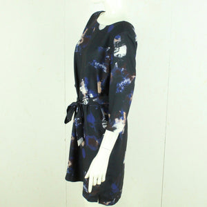 Second Hand SELECTED FEMME Kleid Gr. 40 dunkelblau mehrfarbig gemustert (*)