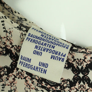 Second Hand BAUM & PFERDGARTEN Kleid Gr. 36 beige mehrfarbig gemustert (*)