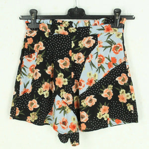 Second Hand TOPSHOP Shorts Gr. 36 schwarz bunt Crazy Pattern (*)