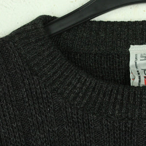Vintage Pullover mit Wolle Gr. L mehrfarbig gemustert Strick
