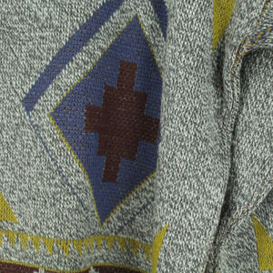 Vintage Pullover Gr. L mehrfarbig Crazy Pattern Strick