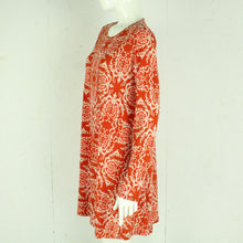 Laden Sie das Bild in den Galerie-Viewer, Second Hand GLAMOROUS Kleid Gr. L orange weiß gemustert (*)