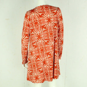 Second Hand GLAMOROUS Kleid Gr. L orange weiß gemustert (*)