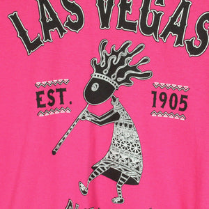 Vintage Souvenir T-Shirt Gr. L pink "Las Vegas Nevada" mit Print