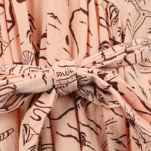 Laden Sie das Bild in den Galerie-Viewer, Second Hand &amp; OTHER STORIES Kleid Gr. 38 rosa weinrot gemustert (*)