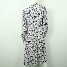 Laden Sie das Bild in den Galerie-Viewer, Second Hand NA-KD Maxikleid Gr. 38 rosa schwarz geblümt (*)