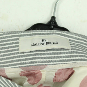 Second Hand BY MALENE BIRGER Rock Gr. 40 grau weiß gestreift (*)
