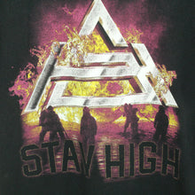 Laden Sie das Bild in den Galerie-Viewer, Vintage UFO 361 T-Shirt / Bandshirt Gr. S schwarz mit Print und Backprint STAY HIGH TOUR 2018 (*)