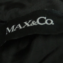 Laden Sie das Bild in den Galerie-Viewer, Second Hand MAX &amp; CO Kleid mit Wolle Gr. 40 schwarz grau gemustert (*)