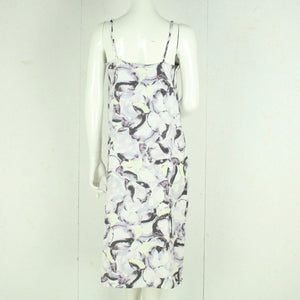 Second Hand MONKI Kleid Gr. 40 mehrfarbig gemustert Midikleid (*)