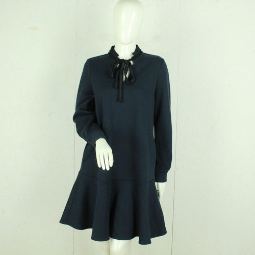 Second Hand VON & ZU Kleid Gr. 38 blau uni NEU (*)