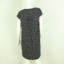 Laden Sie das Bild in den Galerie-Viewer, Second Hand SAINT TROPEZ Kleid Gr. M blau beige gemustert (*)