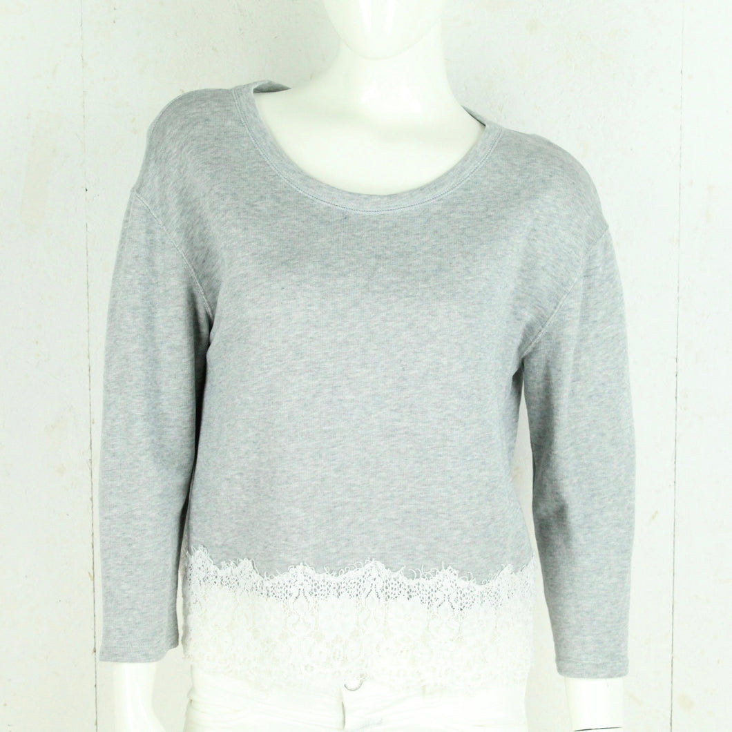 Second Hand CLAUDIE PERLOT Sweatshirt Gr. 2 (38) grau meliert (*)