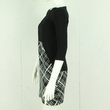 Laden Sie das Bild in den Galerie-Viewer, Second Hand MAX &amp; CO Kleid Gr. 34 schwarz weiß gemustert (*)