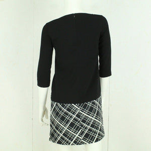 Second Hand MAX & CO Kleid Gr. 34 schwarz weiß gemustert (*)