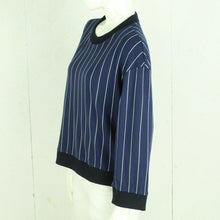 Laden Sie das Bild in den Galerie-Viewer, Second Hand BAUM UND PFERDGARTEN Sweatshirt Gr. L blau weiß gestreift (*)