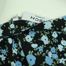 Laden Sie das Bild in den Galerie-Viewer, Second Hand MSCH COPENHAGEN Bluse Gr. S/M schwarz bunt geblümt  (*)