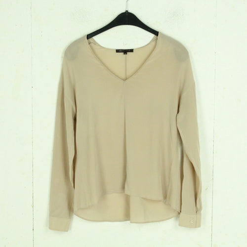 Second Hand WALTER VOULAZ Bluse Gr. 40 beige uni (*)