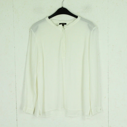 Second Hand MORE & MORE Bluse Gr. 44 weiß uni (*)