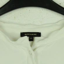 Laden Sie das Bild in den Galerie-Viewer, Second Hand MORE &amp; MORE Bluse Gr. 44 weiß uni (*)