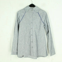 Laden Sie das Bild in den Galerie-Viewer, Second Hand HYPNAGOGIA Bluse Gr. S blau weiß gestreift NEU (*)
