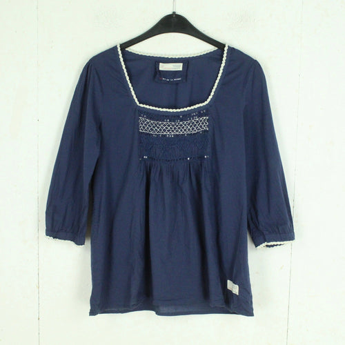 Second Hand ODD MOLLY Bluse Gr. 2 (M) blau beige (*)