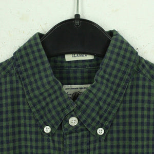 Second Hand J. CREW Hemd Gr. S grün blau kariert (*)