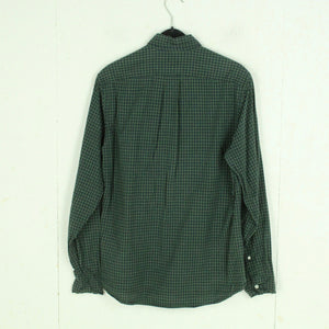 Second Hand J. CREW Hemd Gr. S grün blau kariert (*)