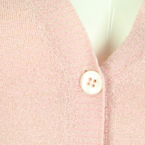 Second Hand BAUM UND PFERDGARTEN Strickjacke Cardigan Gr. M rosa Glitzer (*)