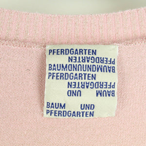 Second Hand BAUM UND PFERDGARTEN Strickjacke Cardigan Gr. M rosa Glitzer (*)