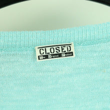 Laden Sie das Bild in den Galerie-Viewer, Second Hand CLOSED Strickjacke Cardigan Gr. M blau meliert (*)