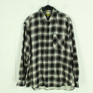 Vintage Flanellhemd Gr. XXL mehrfarbig kariert Flanell