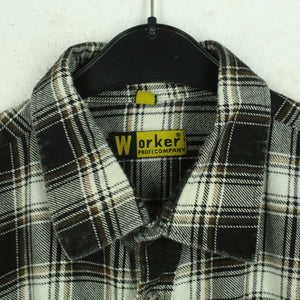 Vintage Flanellhemd Gr. XXL mehrfarbig kariert Flanell