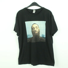 Laden Sie das Bild in den Galerie-Viewer, Vintage CASPER T-Shirt / Bandshirt Gr. L schwarz mit Print und Backprint ALLES WAR SCHÖN UND NICHTS TAT WEH (*)