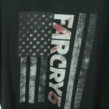 Laden Sie das Bild in den Galerie-Viewer, Vintage FAR CRY 5 T-Shirt Gr. M schwarz mit Print (*)