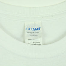 Laden Sie das Bild in den Galerie-Viewer, Vintage CASPER T-Shirt / Bandshirt Gr. L weiß mit Print und Backprint LANG LEBE DER TOD (*)