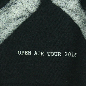 Vintage CRO T-Shirt / Bandshirt Gr. S schwarz mit Print und Backprint Tour 2016 (*)