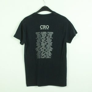 Vintage CRO T-Shirt / Bandshirt Gr. S schwarz mit Print und Backprint Tour 2016 (*)