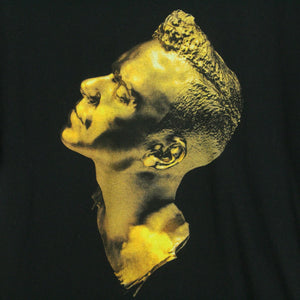 Vintage ROBBIE WILLIAMS T-Shirt / Bandshirt Gr. L schwarz mit Print und Backprint Tour 2013 (*)