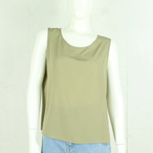 Laden Sie das Bild in den Galerie-Viewer, Vintage Top Gr. M khaki Bluse