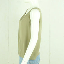 Laden Sie das Bild in den Galerie-Viewer, Vintage Top Gr. M khaki Bluse