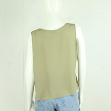 Laden Sie das Bild in den Galerie-Viewer, Vintage Top Gr. M khaki Bluse