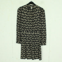 Laden Sie das Bild in den Galerie-Viewer, Second Hand &amp; OTHER STORIES Kleid Gr. 36 schwarz beige Animal Print (*)