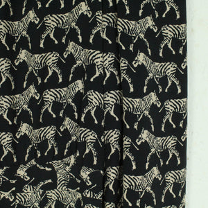 Second Hand & OTHER STORIES Kleid Gr. 36 schwarz beige Animal Print (*)