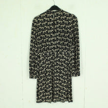 Laden Sie das Bild in den Galerie-Viewer, Second Hand &amp; OTHER STORIES Kleid Gr. 36 schwarz beige Animal Print (*)