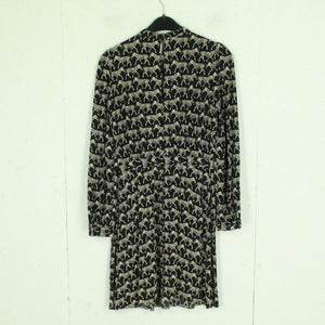 Second Hand & OTHER STORIES Kleid Gr. 36 schwarz beige Animal Print (*)