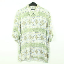 Laden Sie das Bild in den Galerie-Viewer, Vintage 90s Crazy Pattern Hemd Gr. XL bunt gemustert kurzarm (*)