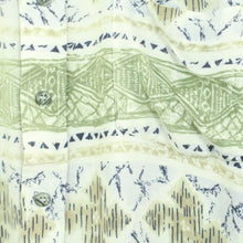 Laden Sie das Bild in den Galerie-Viewer, Vintage 90s Crazy Pattern Hemd Gr. XL bunt gemustert kurzarm (*)