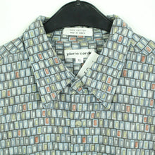 Laden Sie das Bild in den Galerie-Viewer, Vintage 90s Crazy Pattern Hemd Gr. XL bunt gemustert kurzarm (*)